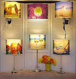 individuelle Leuchten und Lampenschirme mit Ihren Fotos im online-shop