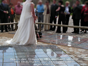 Hochzeit an der Ostsee, Trauungs-Zeremonie Wunschstein Kap-Arkona