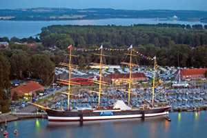 Hochzeit in Travemünde auf der Passat - historisches Segelschiff