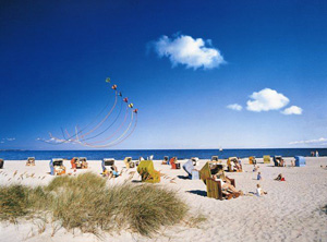 Sierksdorf, Fischerplatz am Strand