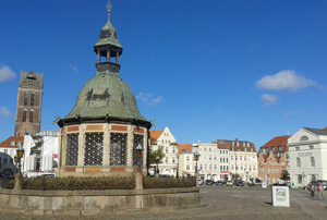 Stadt Wismar, hier der zentrale Marktplatz